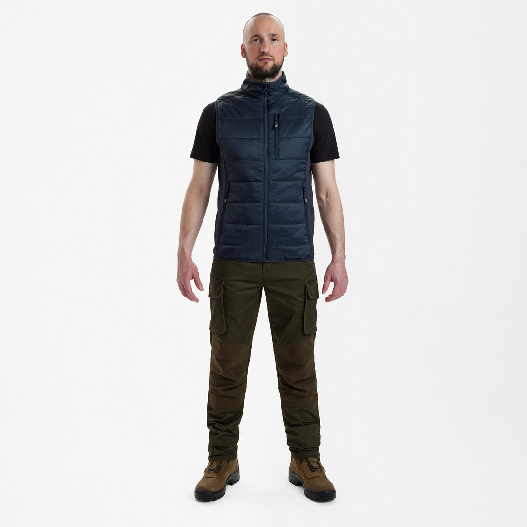 Deerhunter Heat Padded Waistcoat Dark Blue