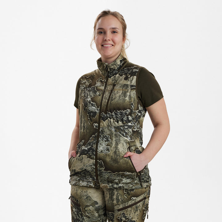 Deerhunter Lady Excape Softshell Waistcoat REALTREE EXCAPEâ„¢ 36