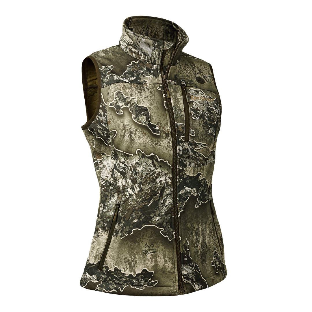 Deerhunter Lady Excape Softshell Waistcoat REALTREE EXCAPEâ„¢ 36