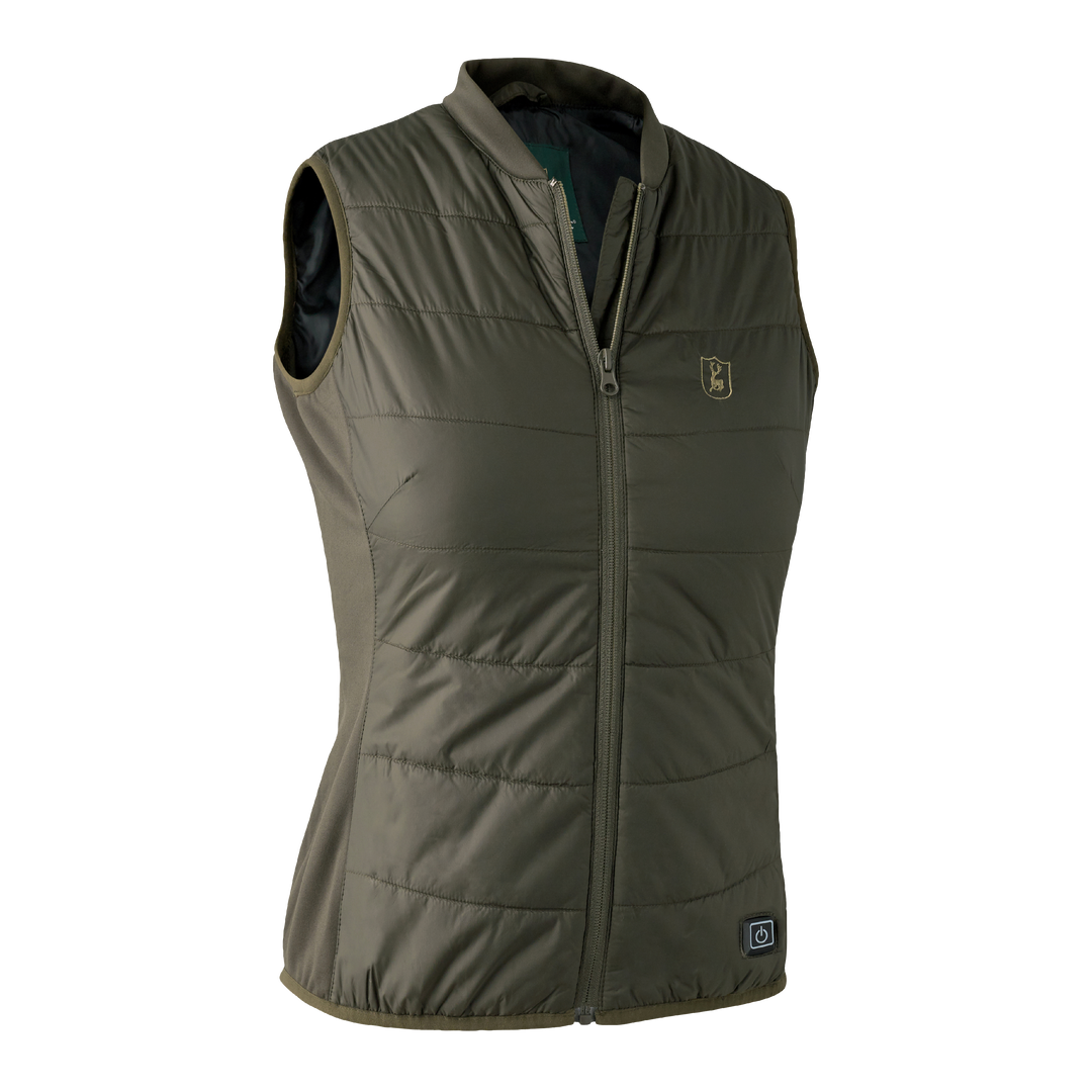 Deerhunter Lady Heat Inner Waistcoat Deep Green 36