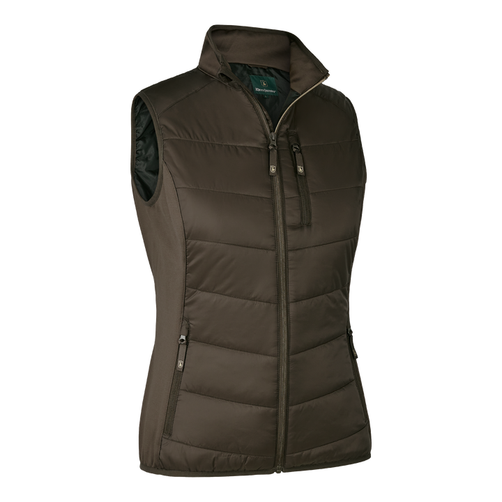 Deerhunter Lady Heat Padded Waistcoat Wood 34