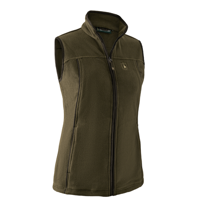 Deerhunter Lady Eagle Fleece Waistcoat Tarmac Green 36