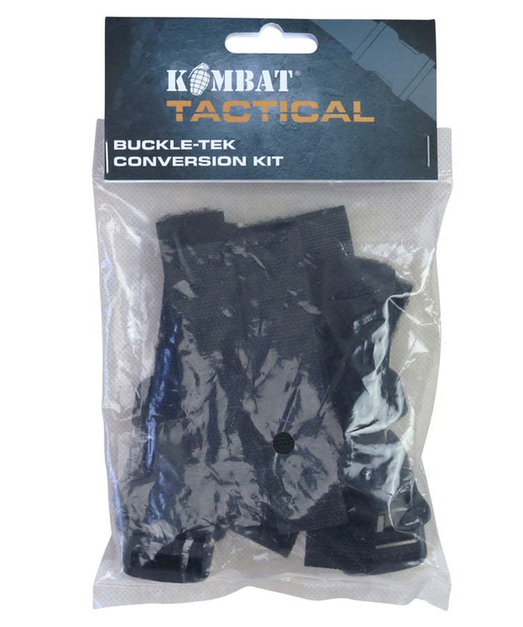 Kombat UK Buckle-Tek Conversion Kit - Black