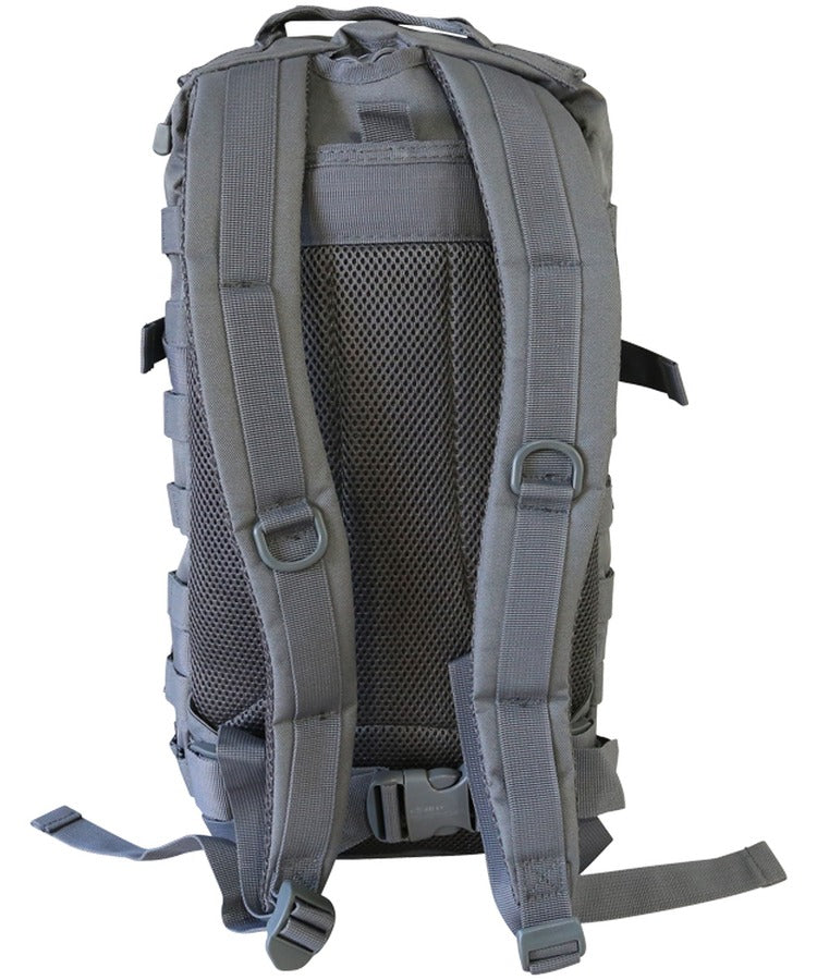 Kombat UK Small Molle Assault Pack 28 Litre - Gunmetal Grey