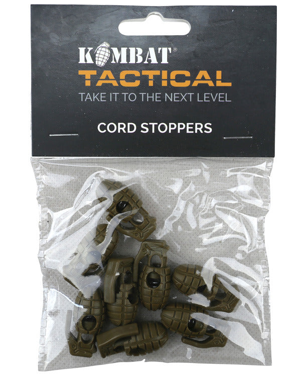 Kombat UK Grenade Cord Stoppers - Coyote