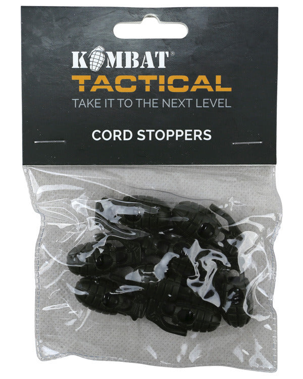 Kombat UK Grenade Cord Stoppers - Olive Green