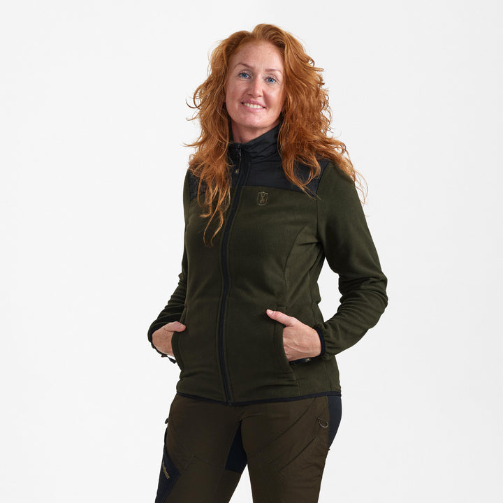 Deerhunter Lady Northward Fleece Jacket Rifle Green