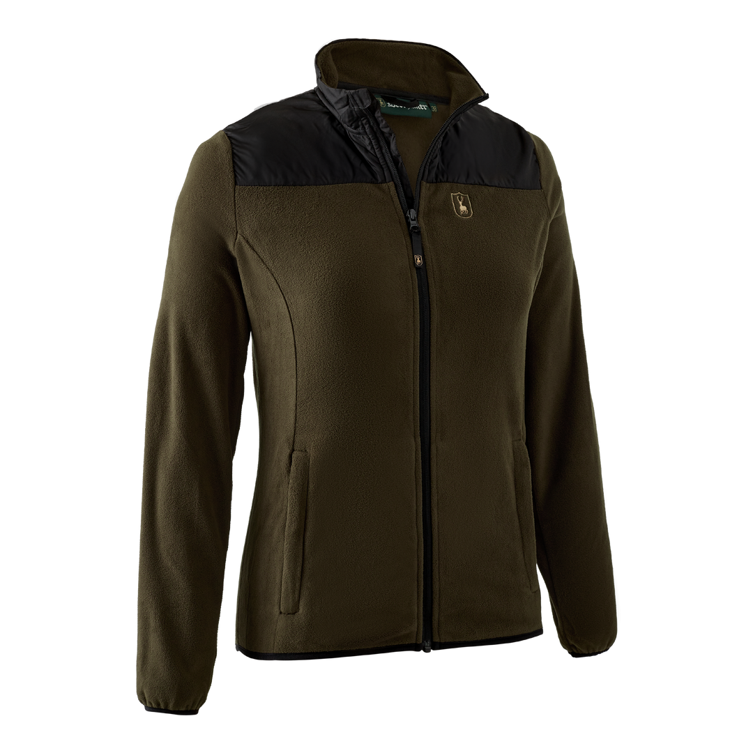 Deerhunter Lady Northward Fleece Jacket Chestnut Brown