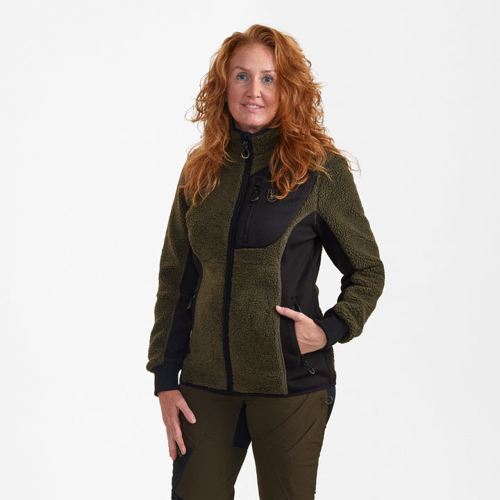 Deerhunter Lady Roja Fiber Pile Jacket Adventure Green 36