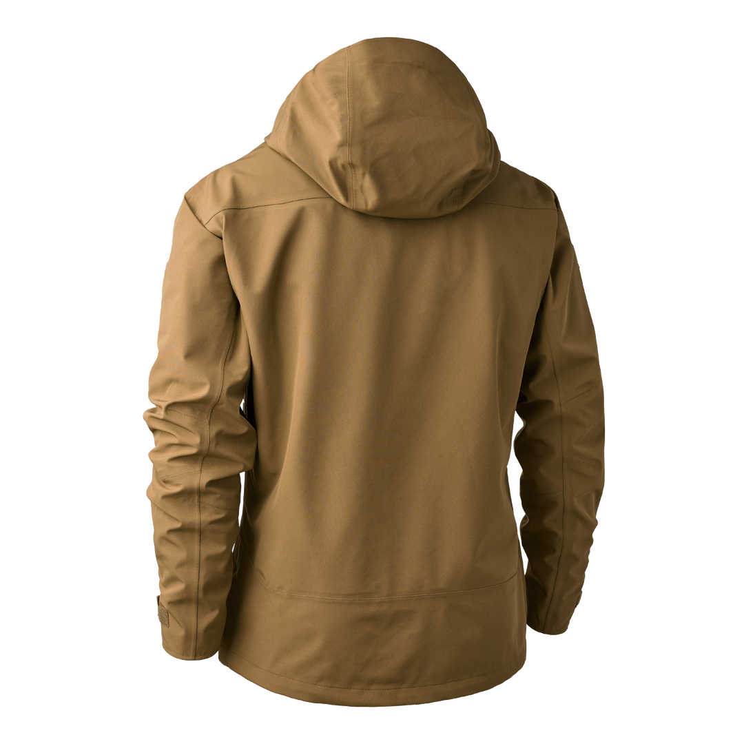 Deerhunter Sarek Shell Jacket with hood Butternut