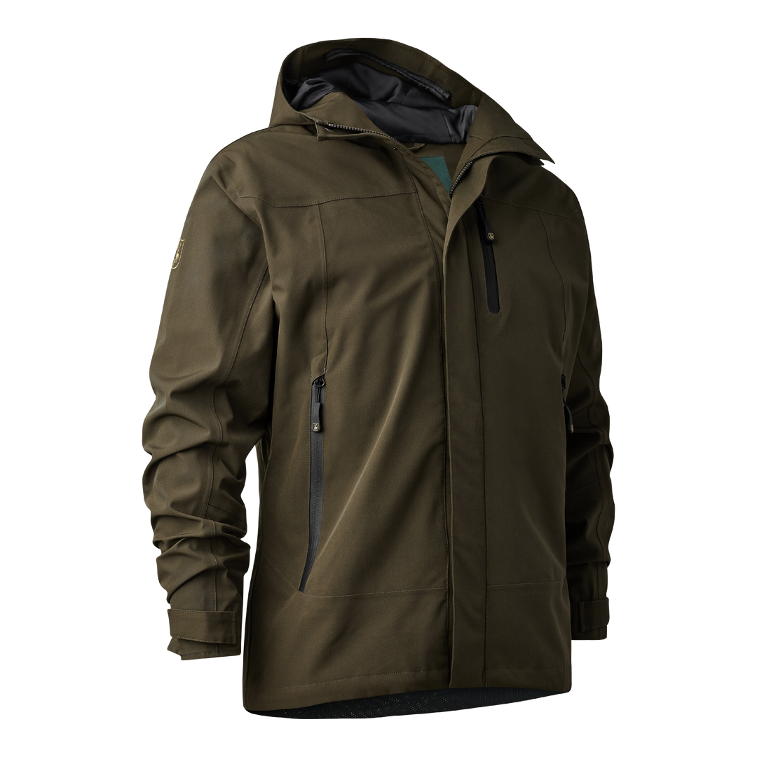 Deerhunter Sarek Shell Jacket with hood Fallen Leaf