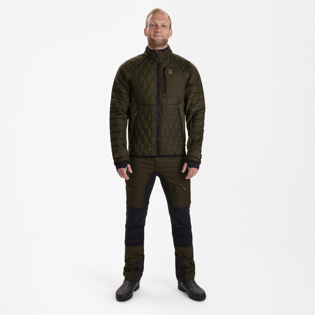 Deerhunter Mossdale Quilted Jacket Forest Green