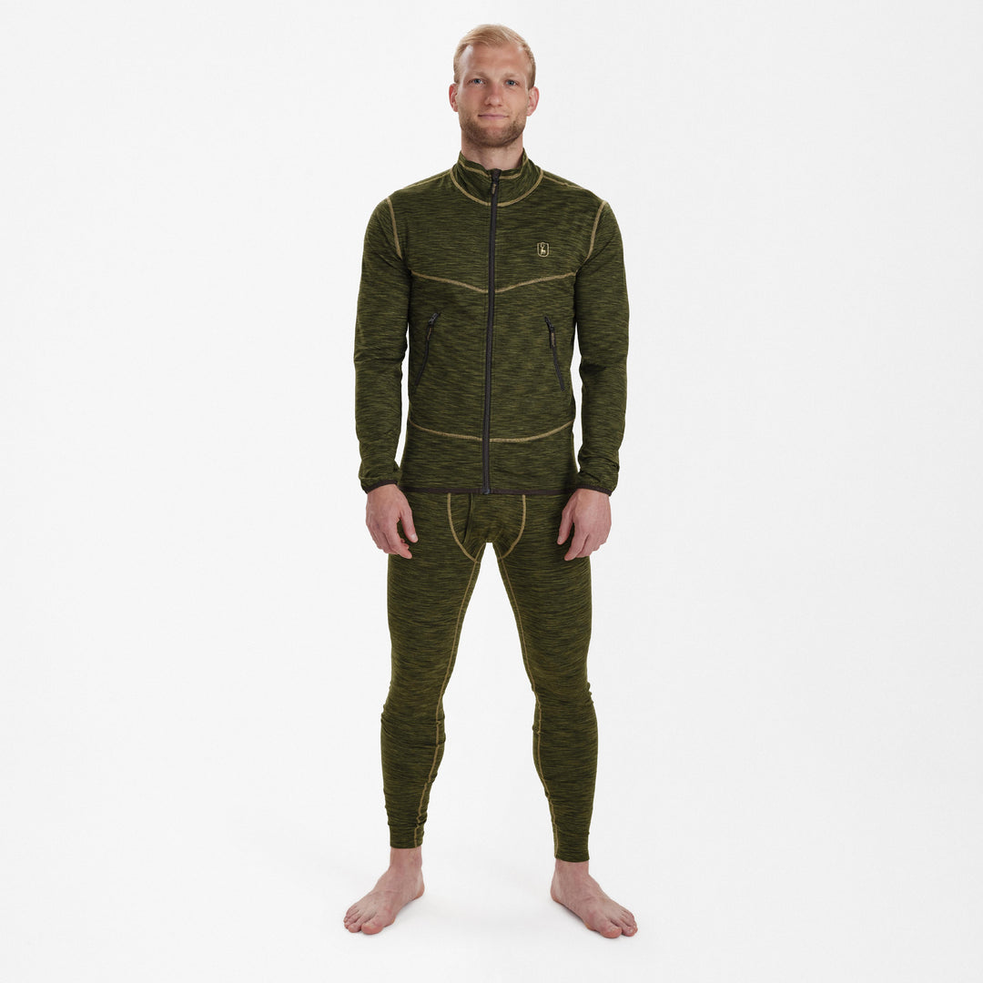 Deerhunter Norden Insulated Fleece Green Melange