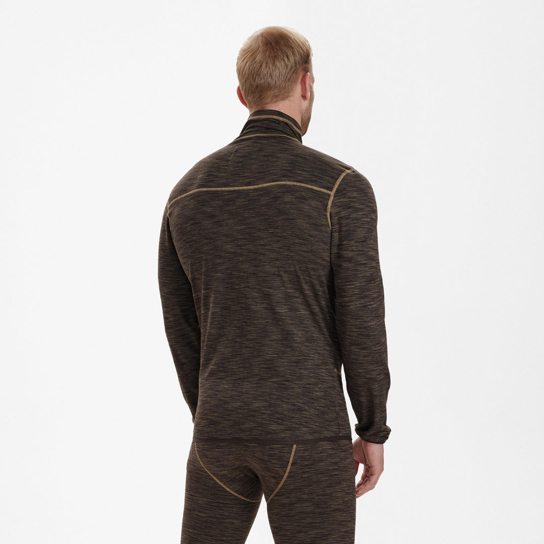 Deerhunter Norden Insulated Fleece Brown Melange