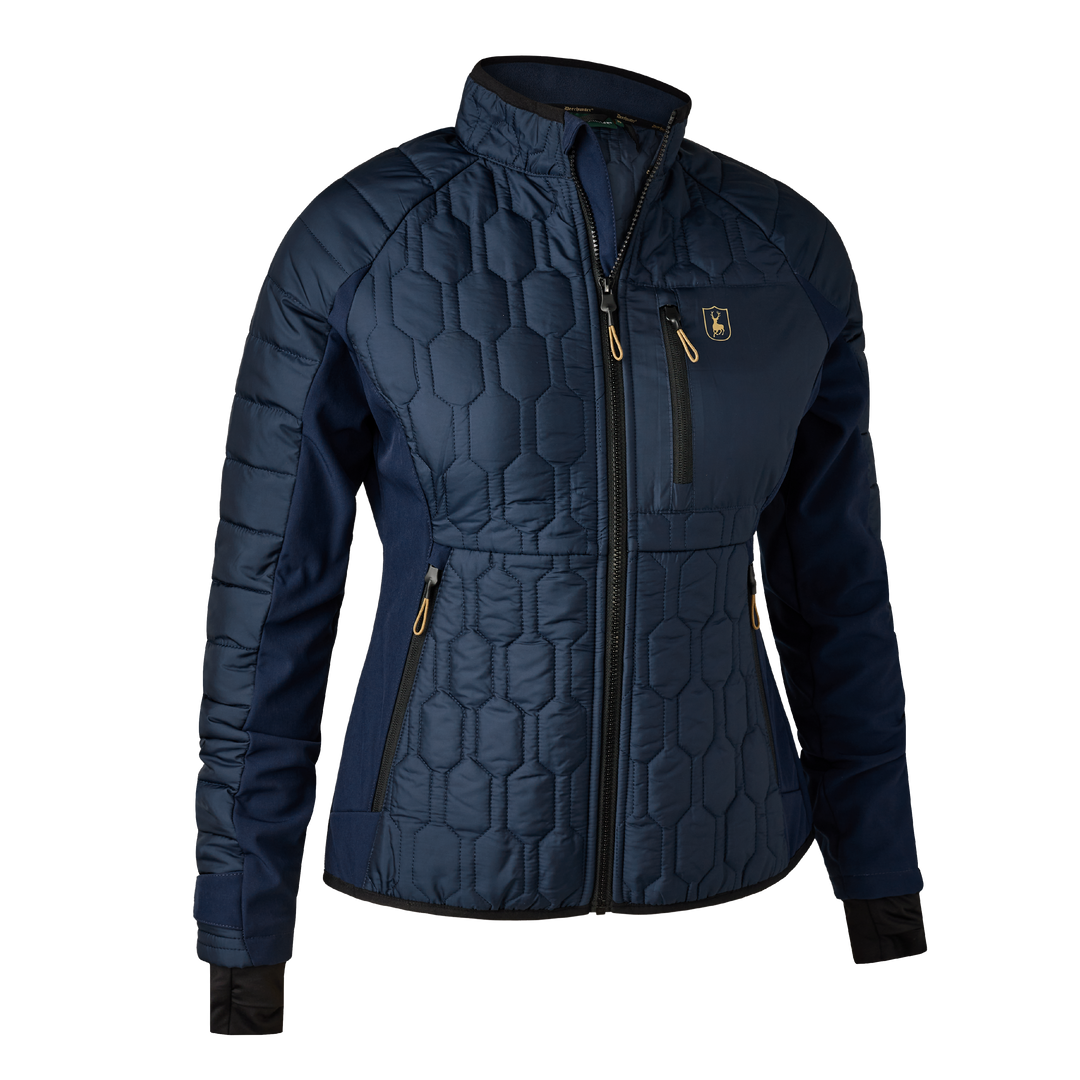 Deerhunter Lady Mossdale Quilted Jacket Dress Blues