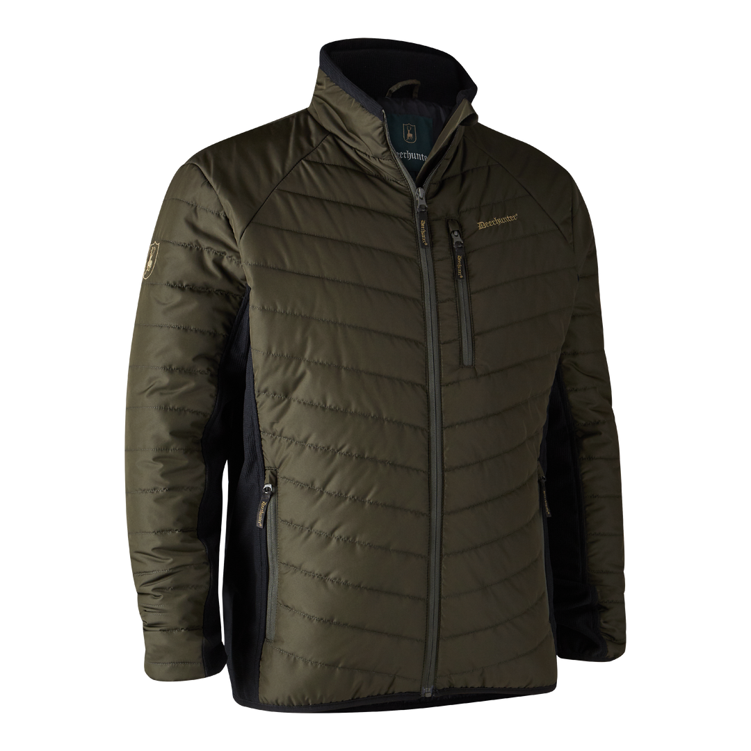 Deerhunter Moor Padded Jacket with softshell Adventure Green