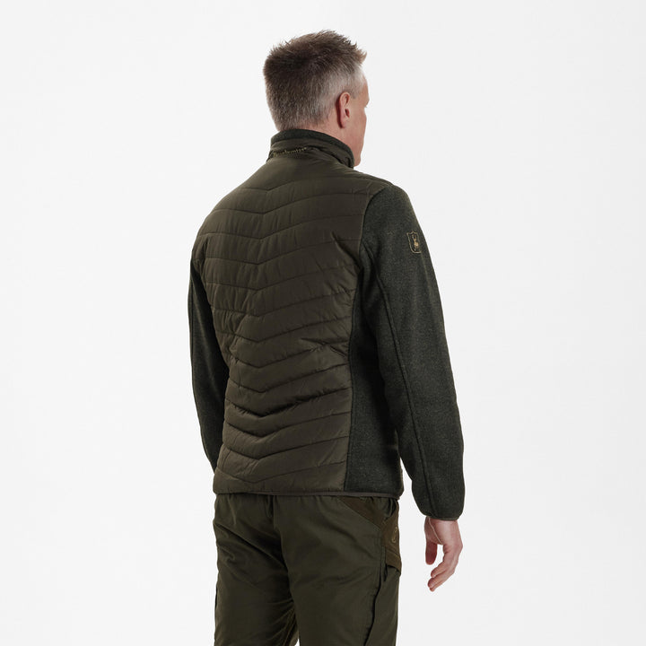 Deerhunter Moor Padded Jacket with knit Timber