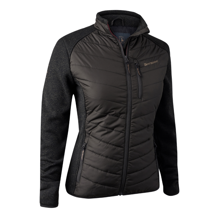 Deerhunter Lady Caroline Padded Jacket Brown Leaf