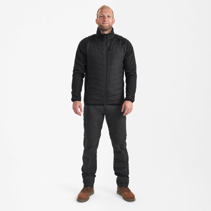 Deerhunter Moor Zip-Off Jacket Black