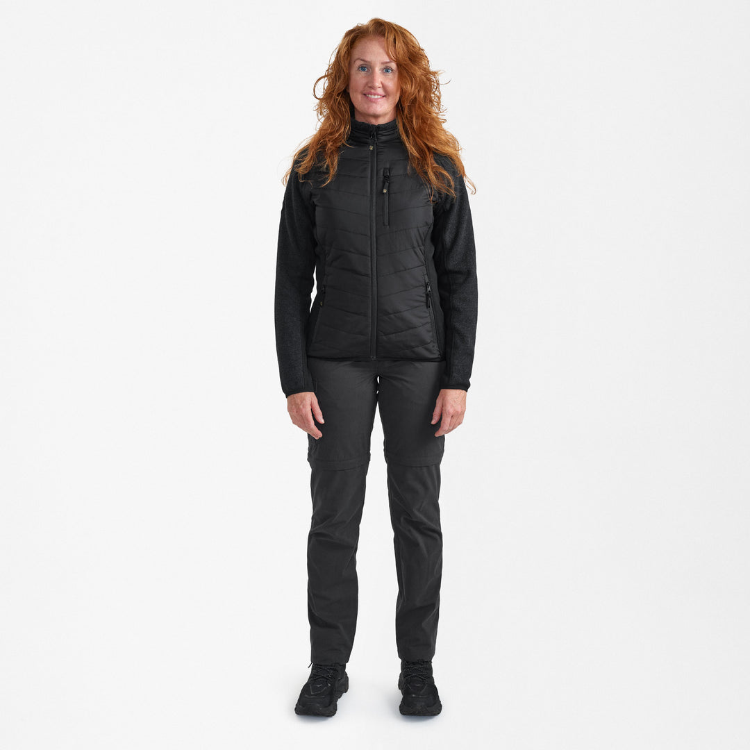 Deerhunter Lady Moor Zip-Off Jacket Black 36