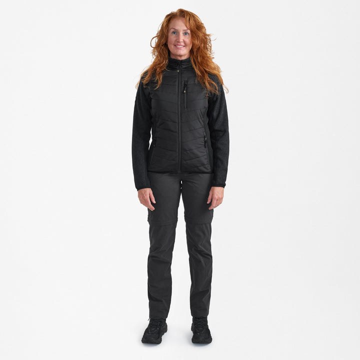 Deerhunter Lady Moor Zip-Off Jacket Black