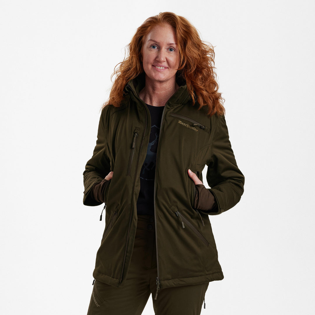 Deerhunter Lady Excape Winter Jacket Art Green 36