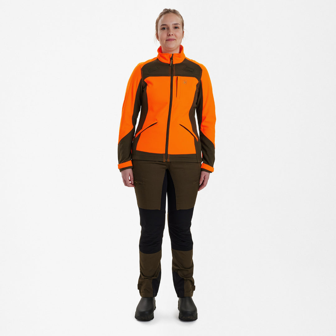 Deerhunter Lady Roja Softshell Jacket  Orange 34