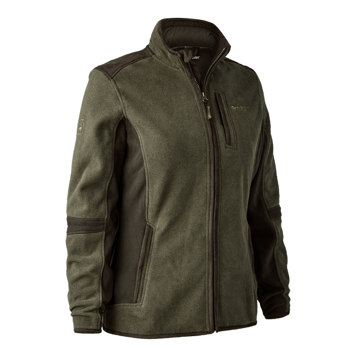 Deerhunter Lady Pam Bonded Fleece Jacket Graphite Green