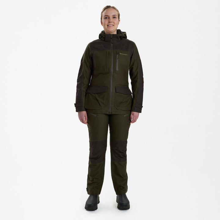 Deerhunter Lady Chasse Jacket Olive Night melange