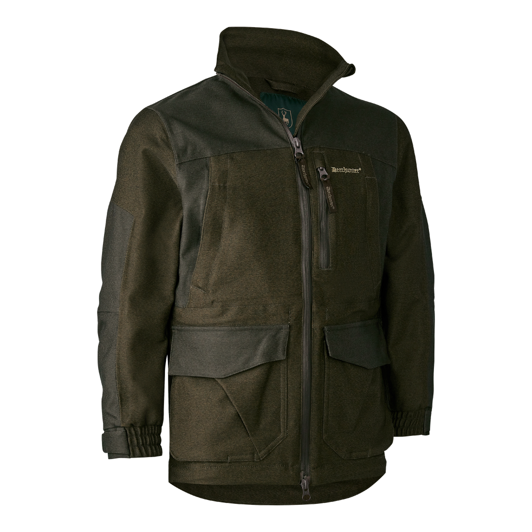 Deerhunter Youth Chasse Jacket Olive Night melange