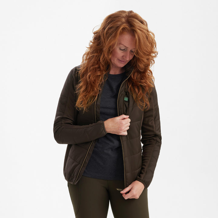 Deerhunter Lady Heat Padded Jacket Wood