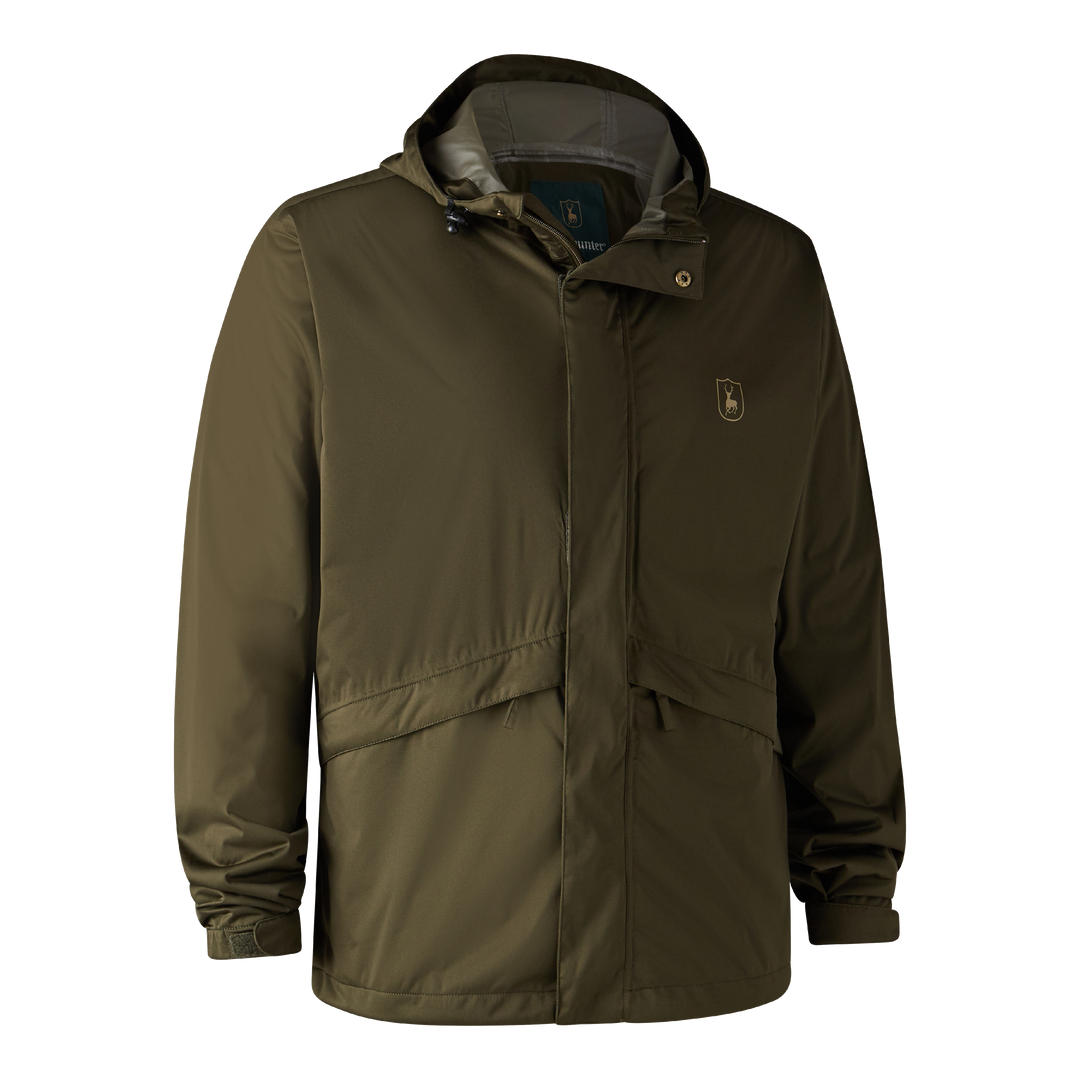 Deerhunter Thunder Rain Jacket Tarmac Green