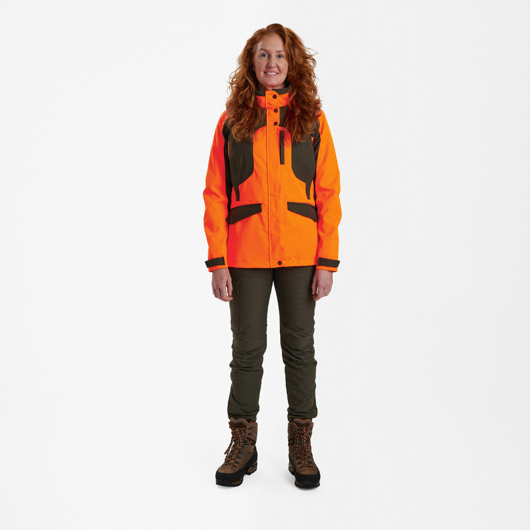 Deerhunter Lady Ann Extreme Jacket with membrane Orange 36