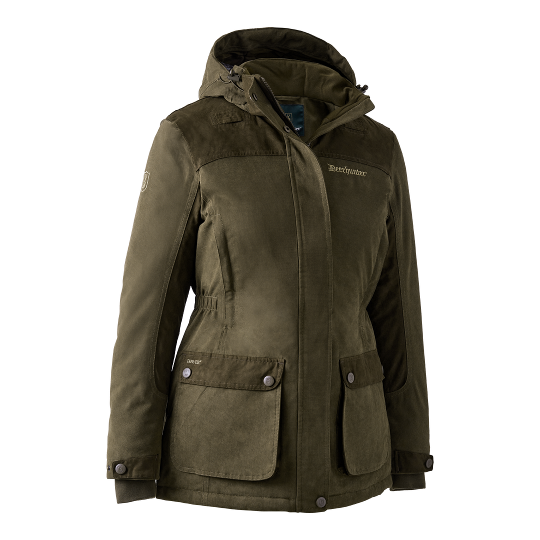 Deerhunter Lady Eagle Winter Jacket Tarmac Green 36