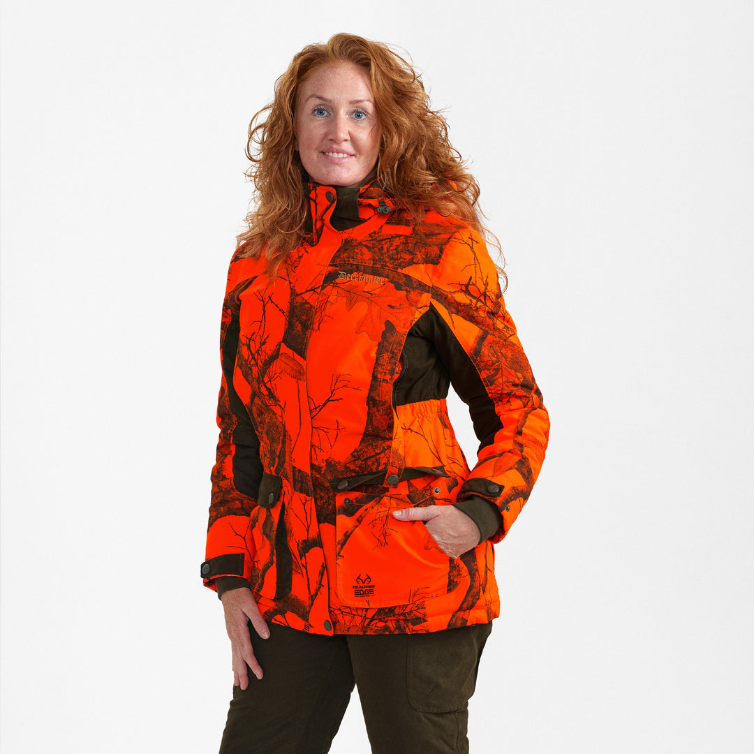 Deerhunter Lady Eagle Winter Jacket REALTREE EDGEÂ® ORANGE 36