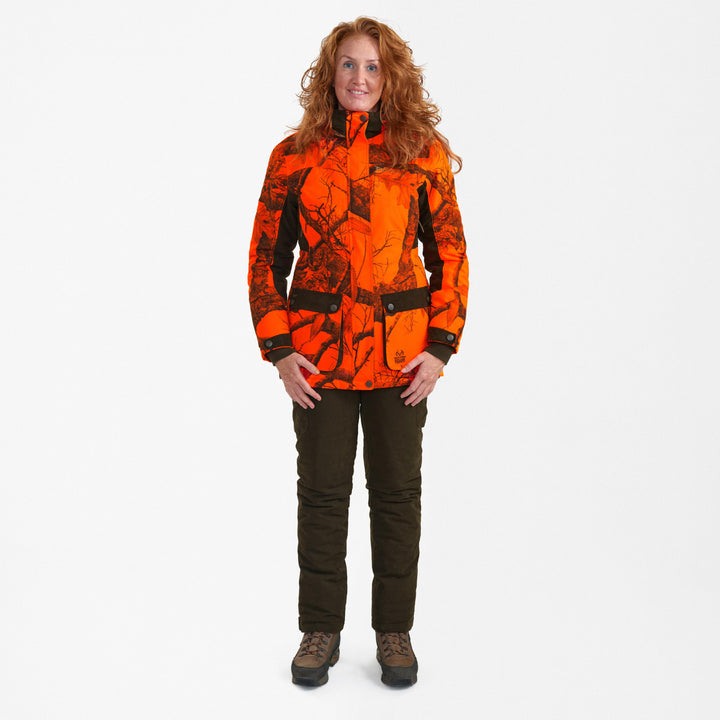 Deerhunter Lady Eagle Winter Jacket REALTREE EDGE ORANGE