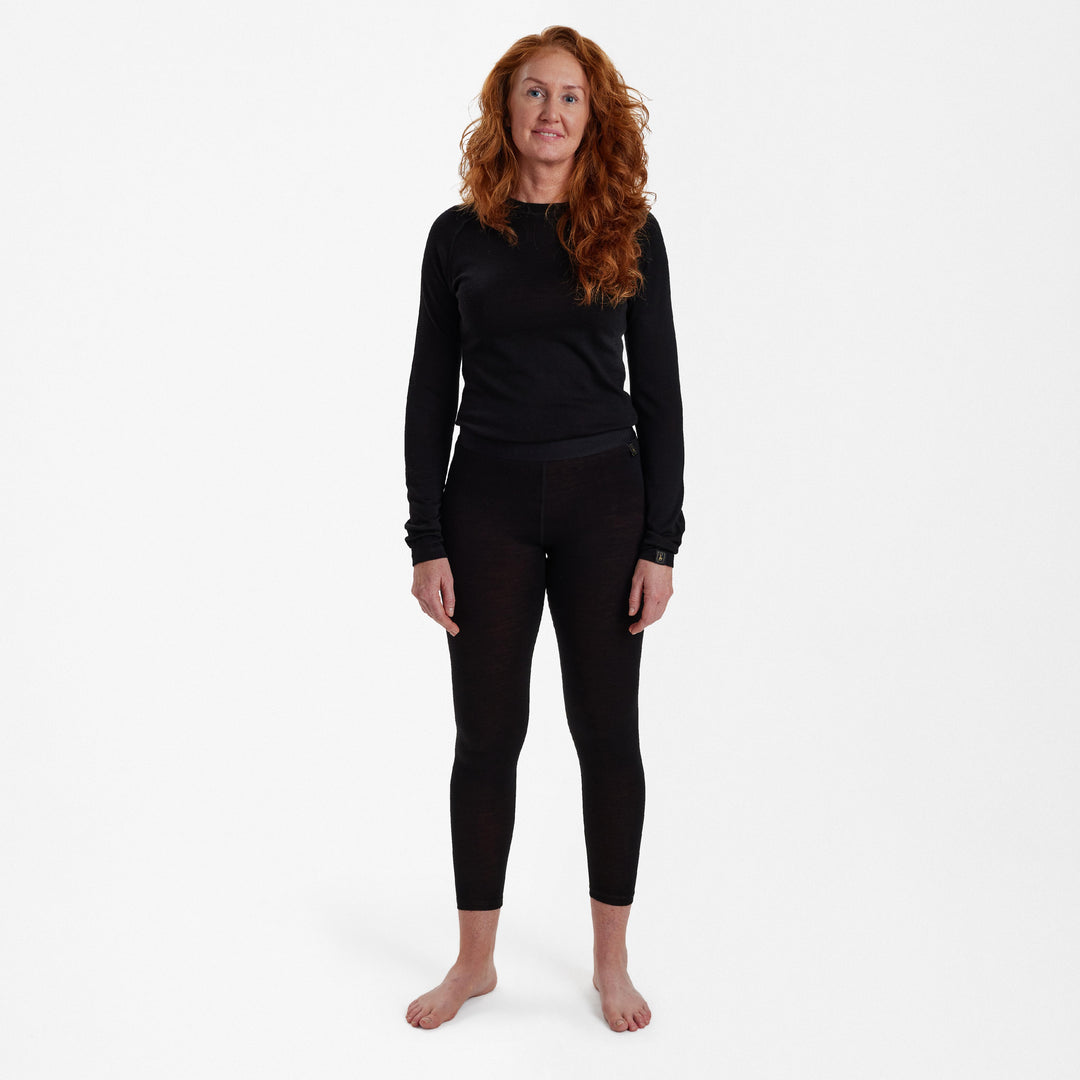 Deerhunter Lady Quinn Merino Leggings Black Oak