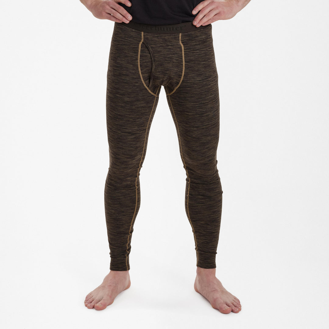 Deerhunter Norden Insulated Long Johns Brown Melange