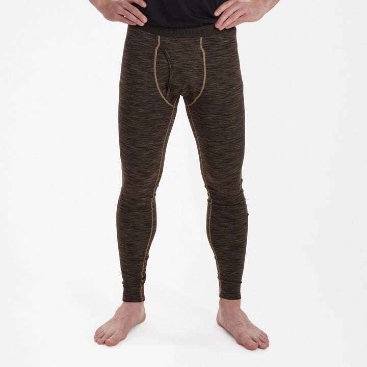 Deerhunter Norden Insulated Long Johns Brown Melange