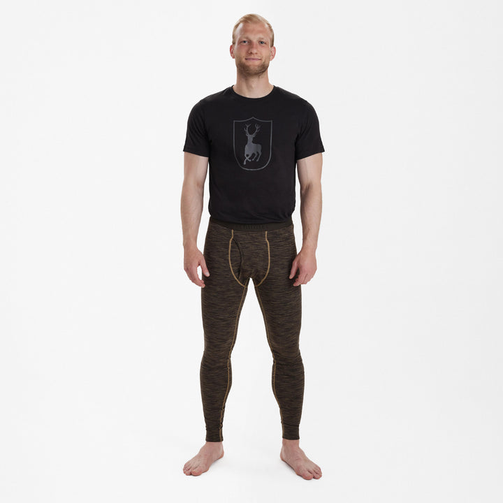 Deerhunter Norden Insulated Long Johns Brown Melange