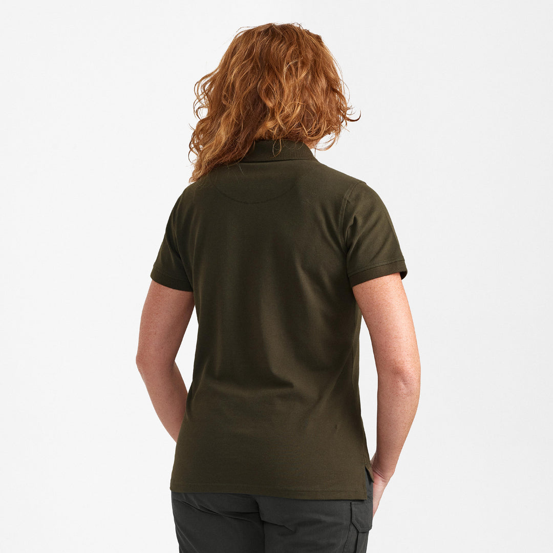 Deerhunter Lady Harriet Polo Shirt Deep Green