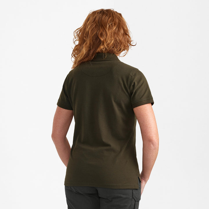 Deerhunter Lady Harriet Polo Shirt Deep Green