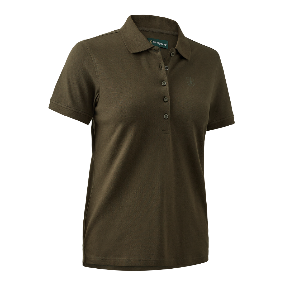 Deerhunter Lady Harriet Polo Shirt Deep Green