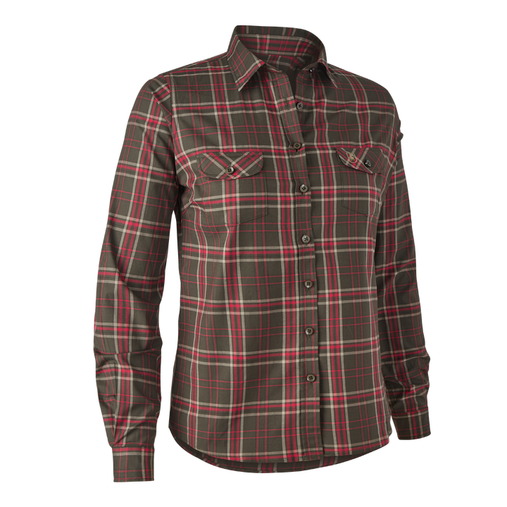 Deerhunter Lady Elena Shirt Green Check 36