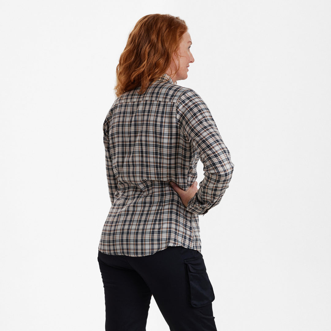 Deerhunter Lady Julia Shirt Blue Check 36