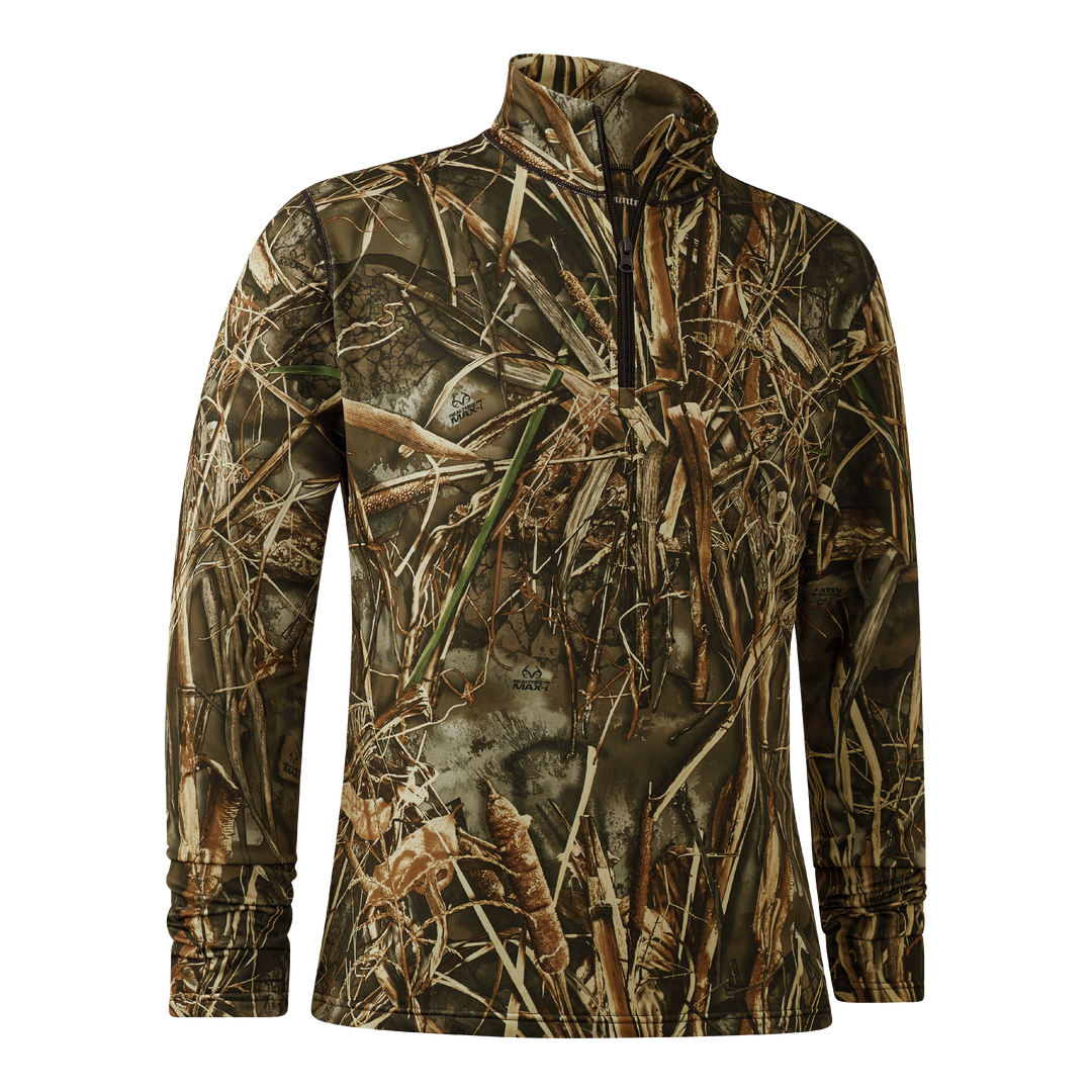 Deerhunter Game ½-Zip T-shirt L/S REALTREE MAX-7