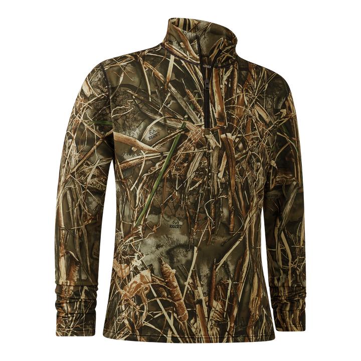 Deerhunter Game Â½-Zip T-shirt L/S REALTREE MAX-7Â® 2XL