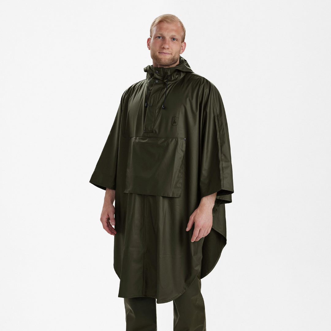 Deerhunter Hurricane Rain Poncho Art Green 2XL/3XL/4X