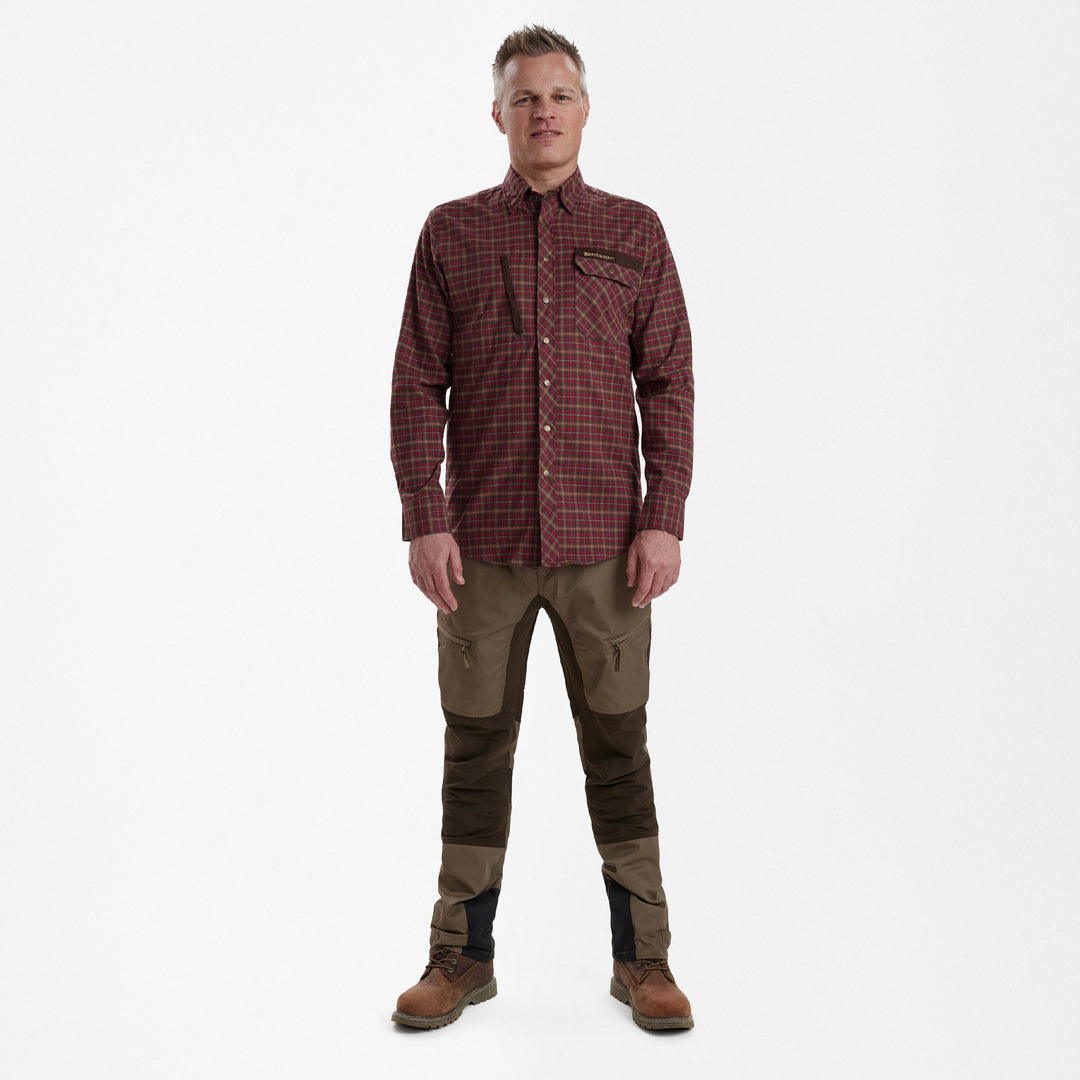 Deerhunter Victor Shirt Brown Check