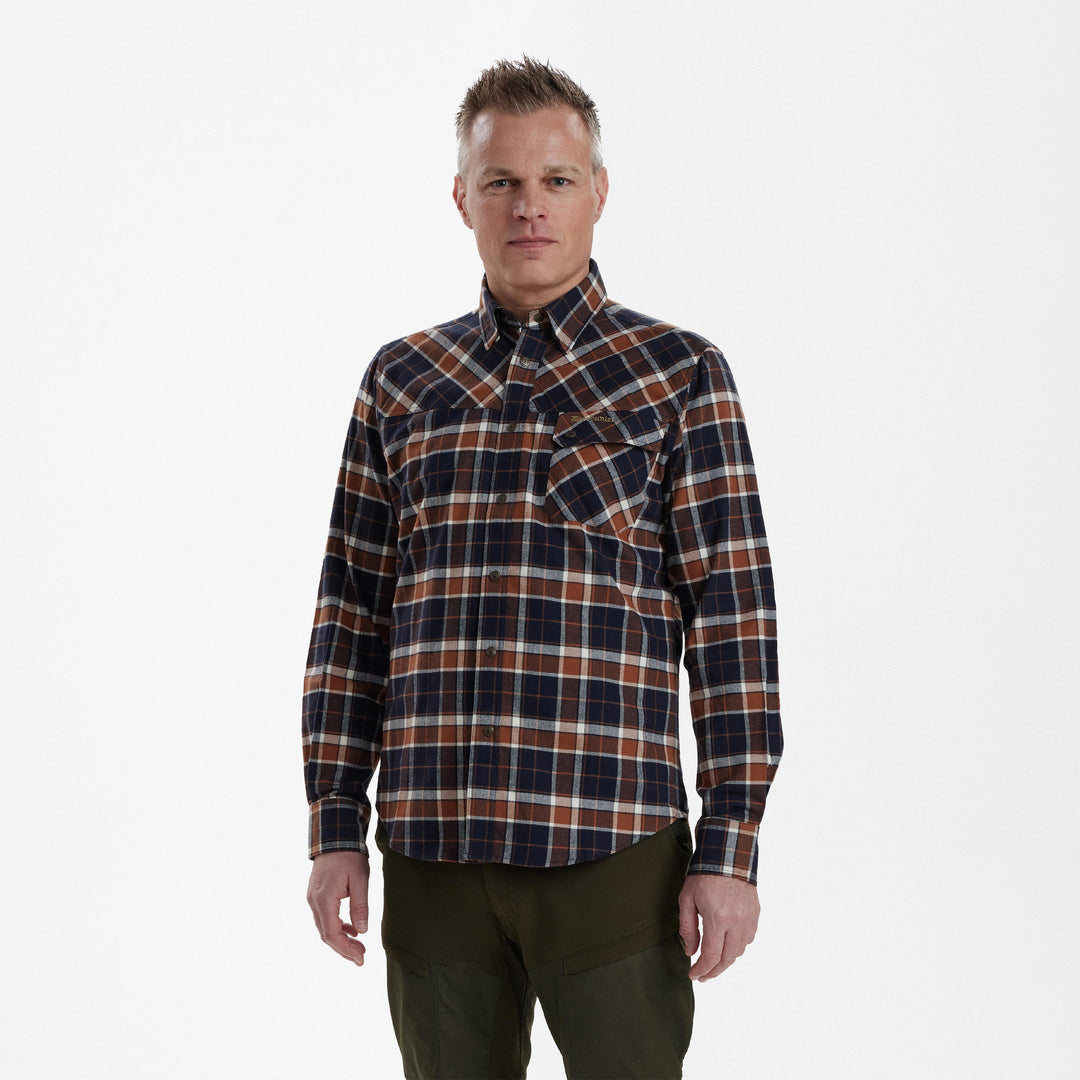 Deerhunter Landon Shirt Blue Check 37/38